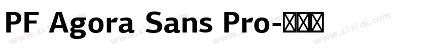 PF Agora Sans Pro字体转换